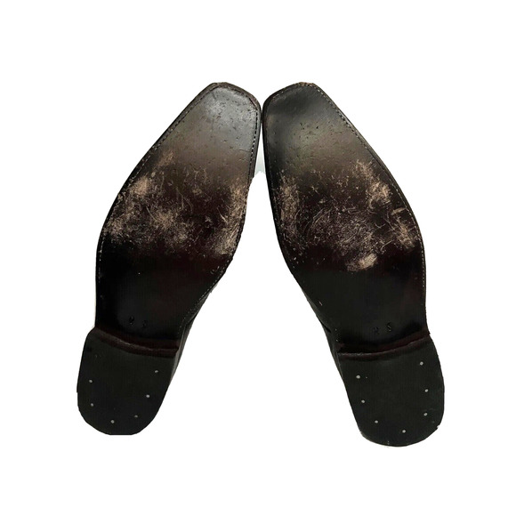 Vintage Tiger Mens Brown Alligator Exotic Leather Loafers Shoes US 10.5 Slip On - Picture 9 of 12